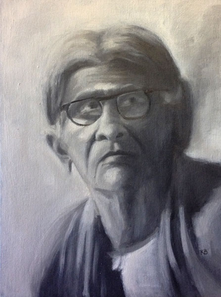 Grandma (Oils 9"x12")
