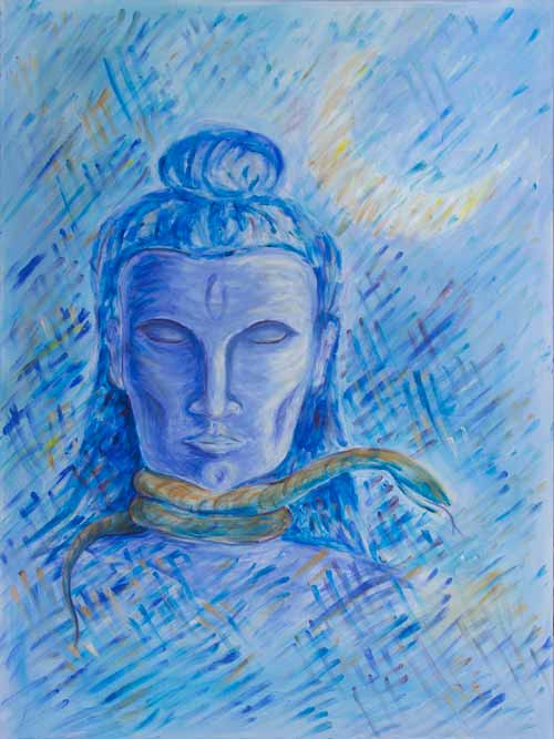 Shiva (Acrylics 30"x40")