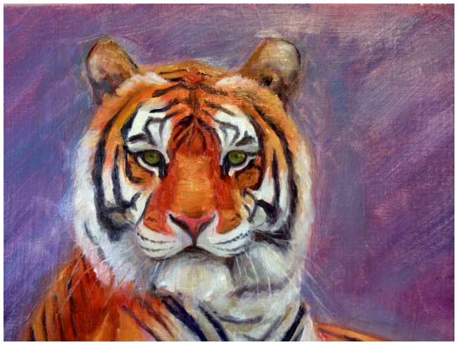 Lone Tiger Art Kritika Bala